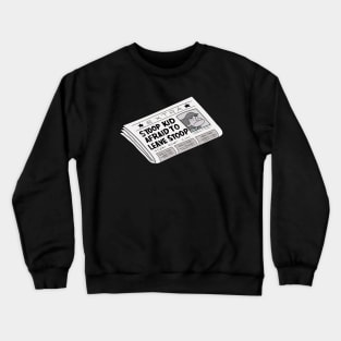 Stoop Kid's News Crewneck Sweatshirt